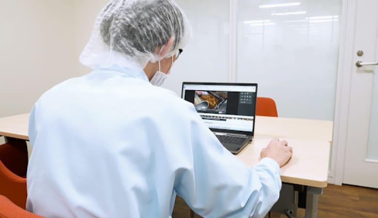 tebikiを使用している様子
